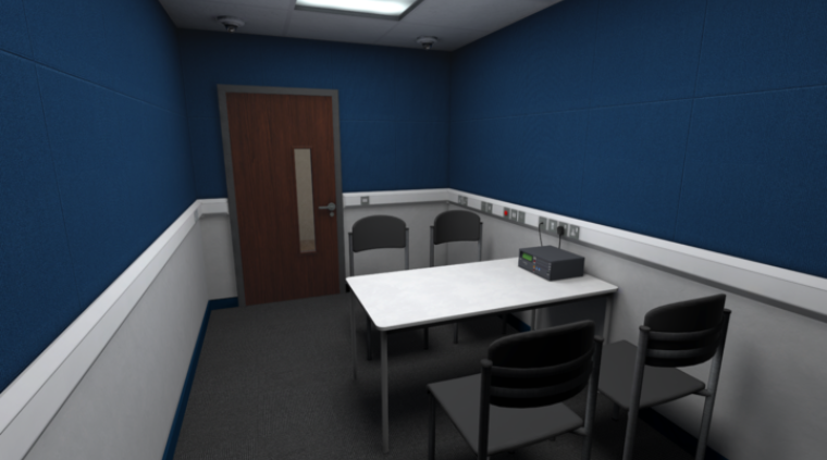 Policing interview room