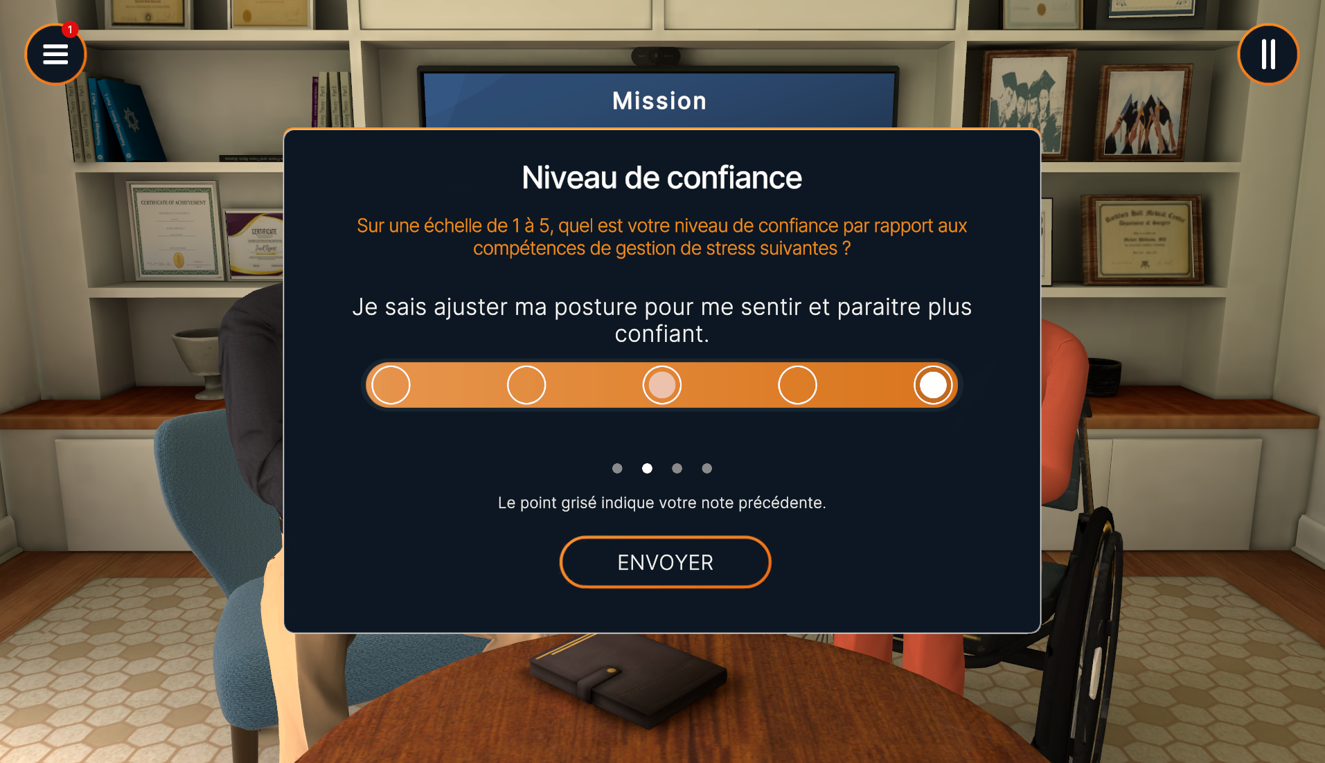 Entretien d'embauche - Gérer le stress - Questionnaire de fin de formation