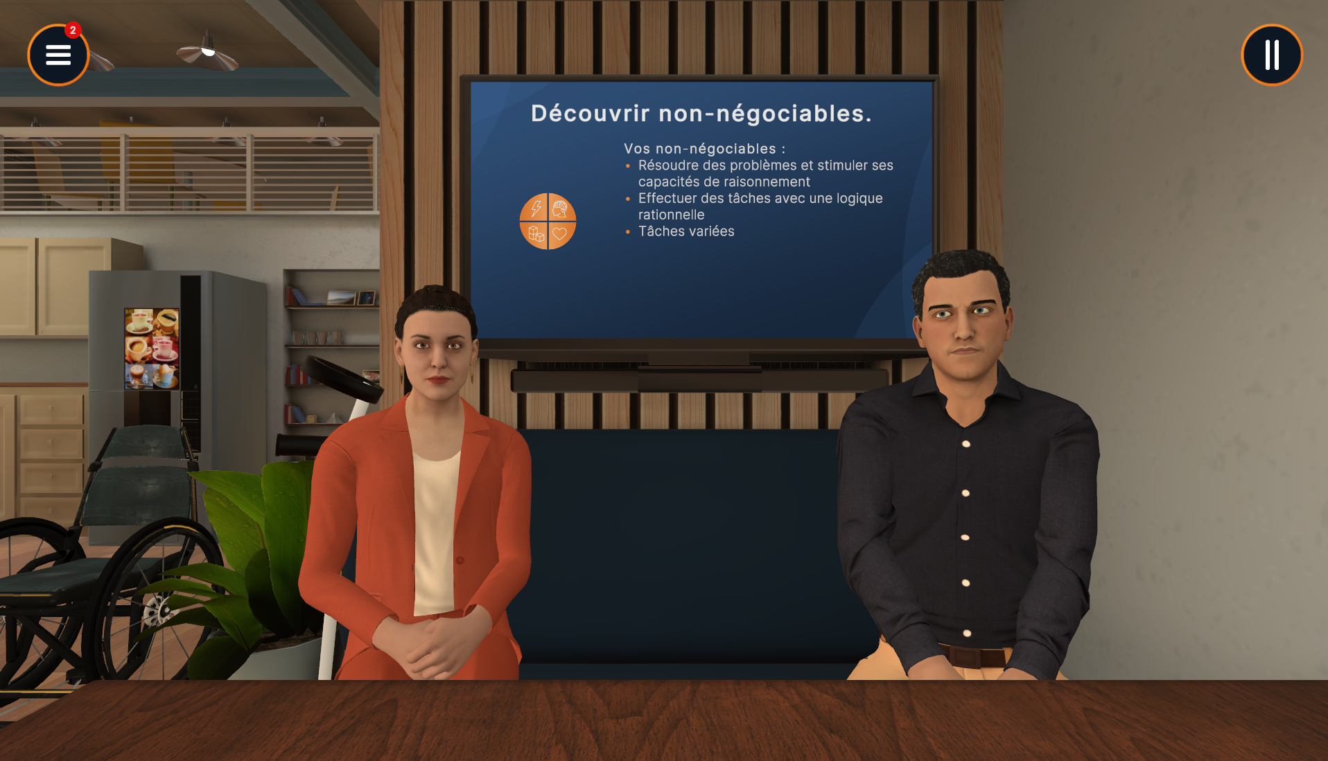 Vos non-négociables